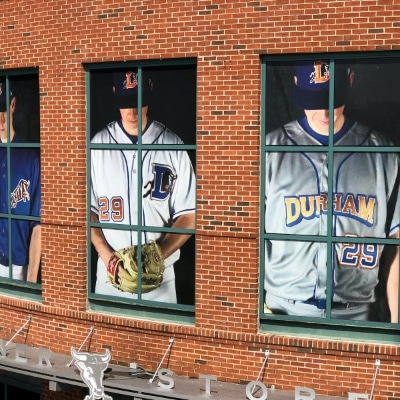 Cwi External Window Graphics Durham Bulls Stadium Cwi External Window Graphics Durham Bulls Stadium
